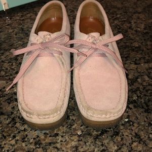 Clark’s Pink Wallabees
